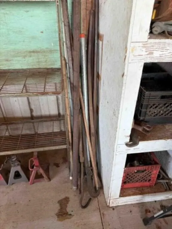 Collection of Iron Pry Bars and Levers
