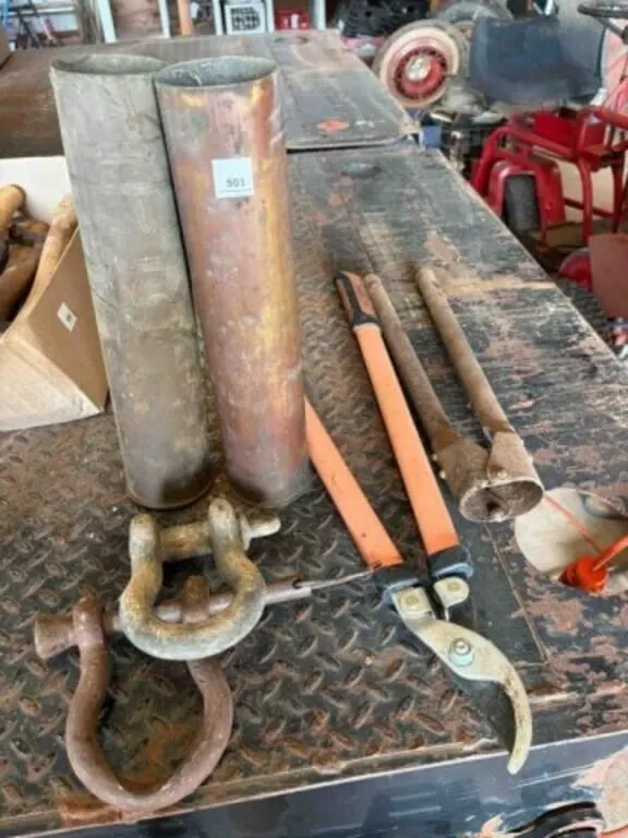 Empty Shell Casings, Clevis, Trimmer, Dehorner