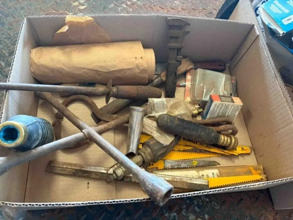 2 Boxes Miscellaneous Tools