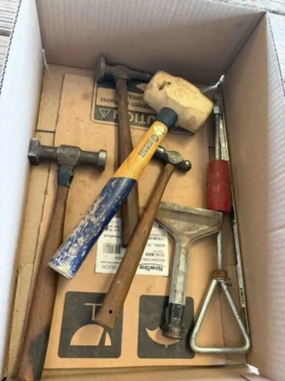 Assortment of Hamers and Mallets