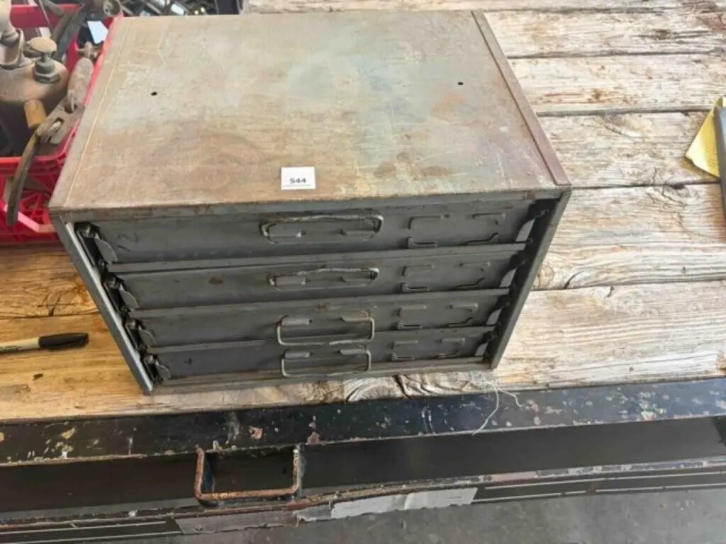 Parts Bin w/miscellaneous fasteners