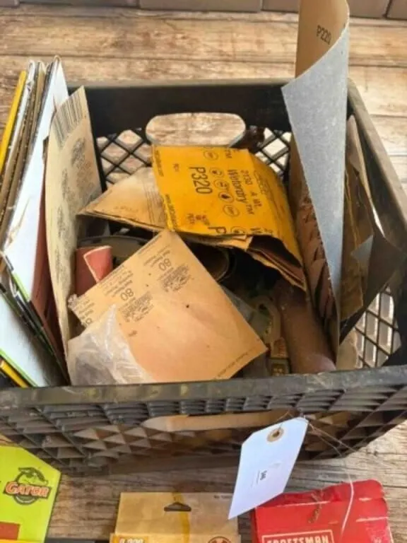 Assortment of Sandpaper
