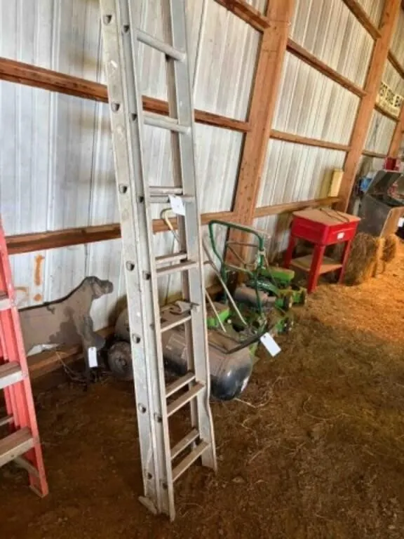 13' Plus Extension Aluminum Ladder