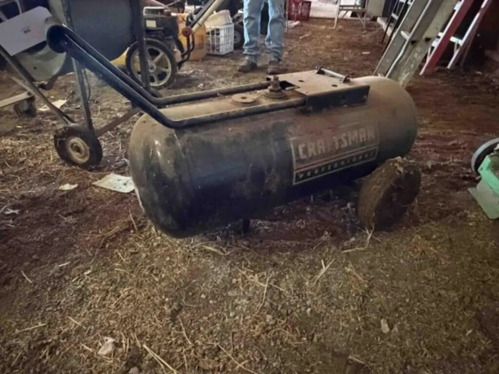Craftsman Air Compressor Tank Cart, No Compressor