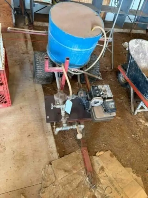 Shop Built Yard Sprayer