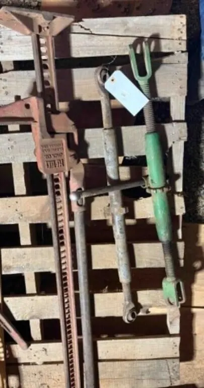 Hi Lift Jack, 3 pt. Top Link, Slack Adjuster