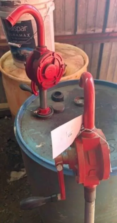 2 Manual Barrell Pumps