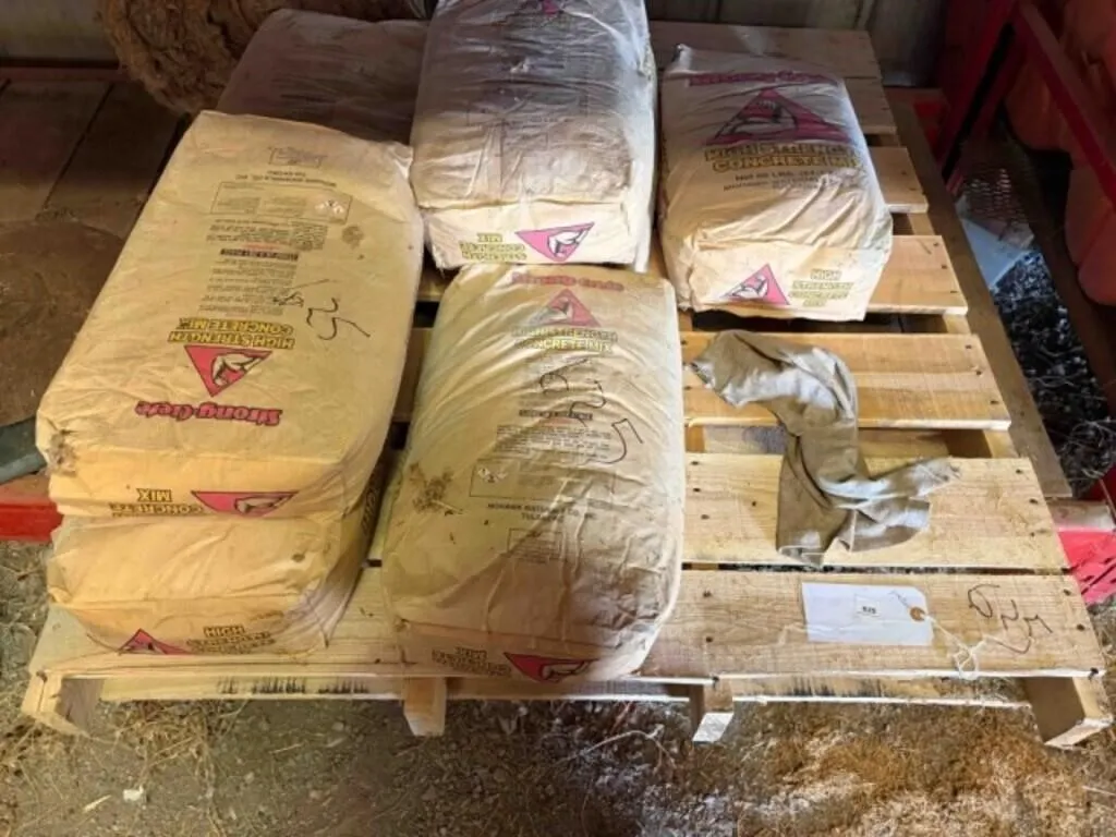 7 Bags Concrete Mix