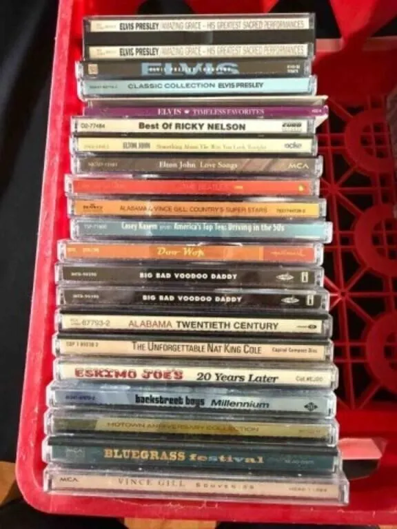 CD's, Chicago, The Beach Boys , Elvis