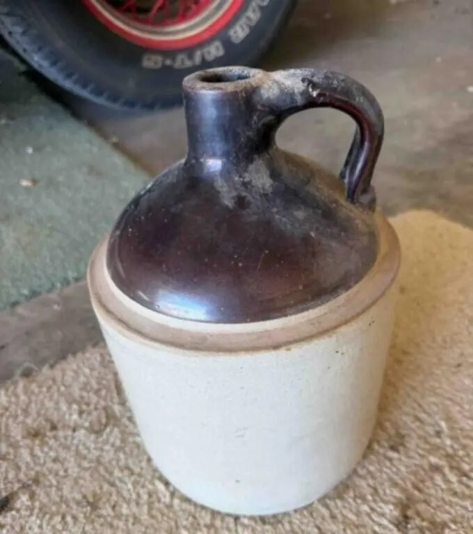 Brown color Whiskey Jug
