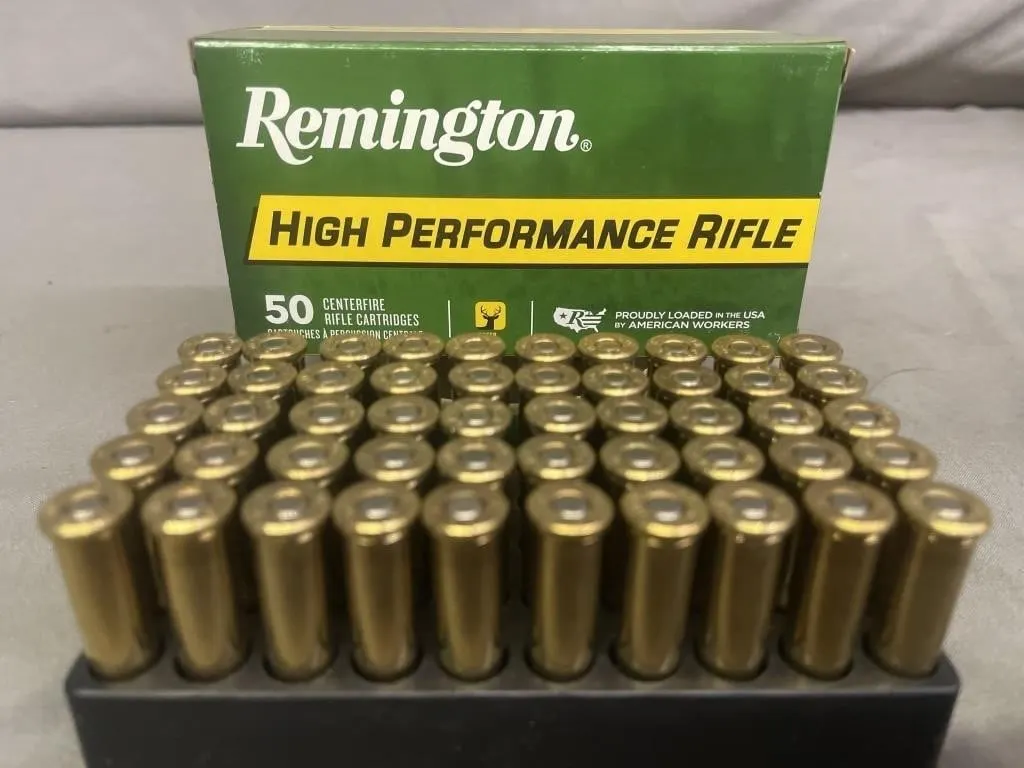 Box of 50 Remington.32-20 WIN rifle cartridges.