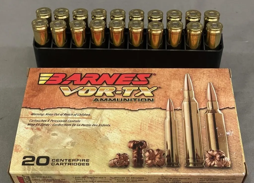 Box of 20 Barnes VOR-TX 7mm cal. REM MAG rifle