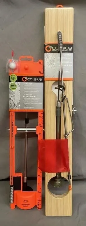NEW � Two Celsius ice fishing tip-ups.