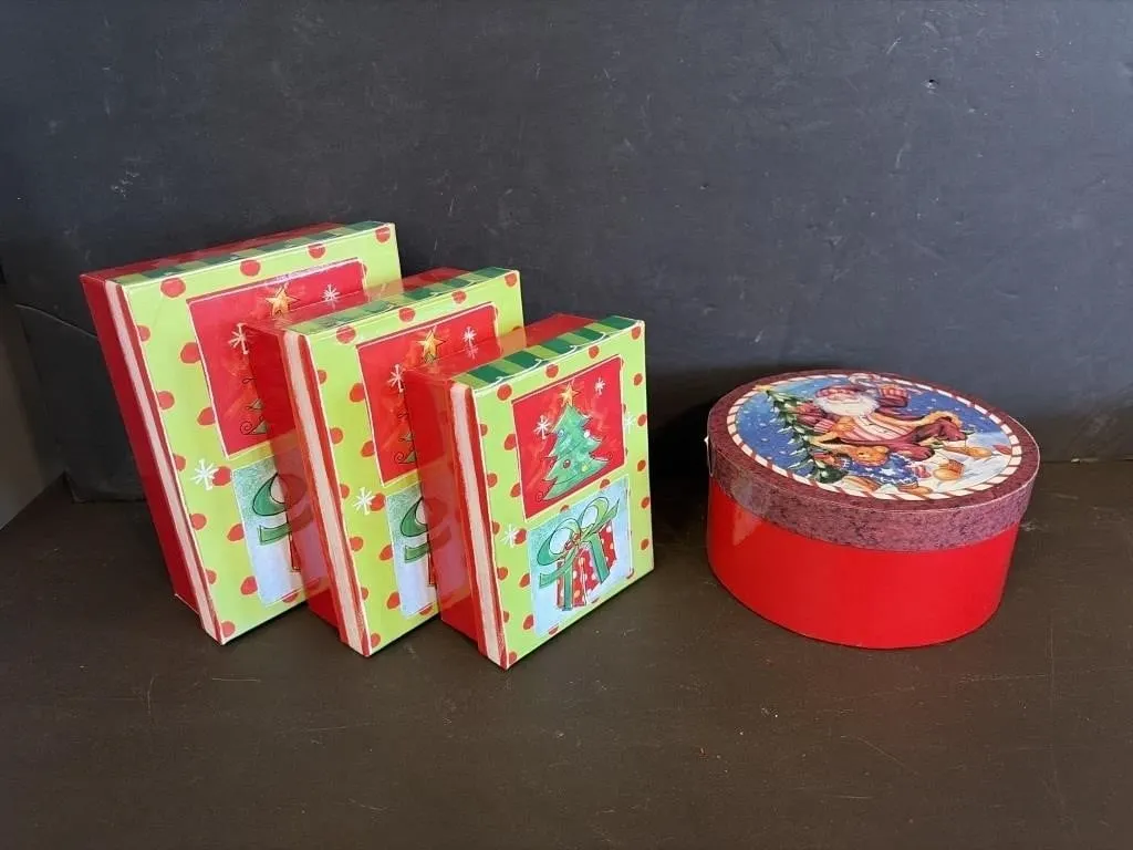 Decorative Christmas Boxes