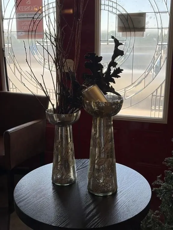 Decorative Vases with Artificial Branches