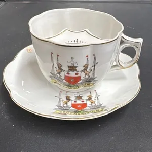 Vintage Southampton Moustache Cup and Saucer Set V