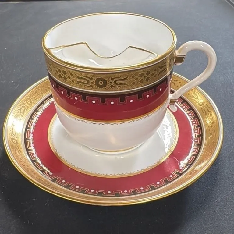 Mintons French & Boston China Cup and Saucer Set