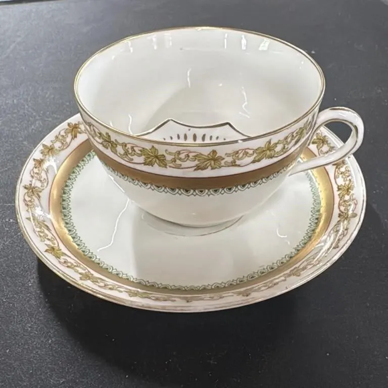 M&Z Austria Mustache Cup and Saucer
