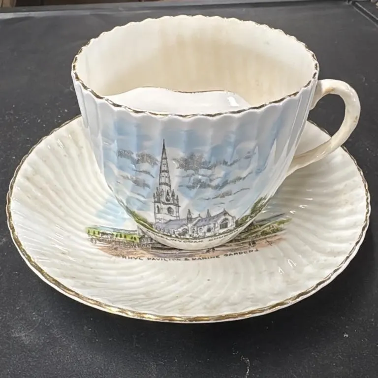 Vintage Best English China Teacup and Saucer Set -