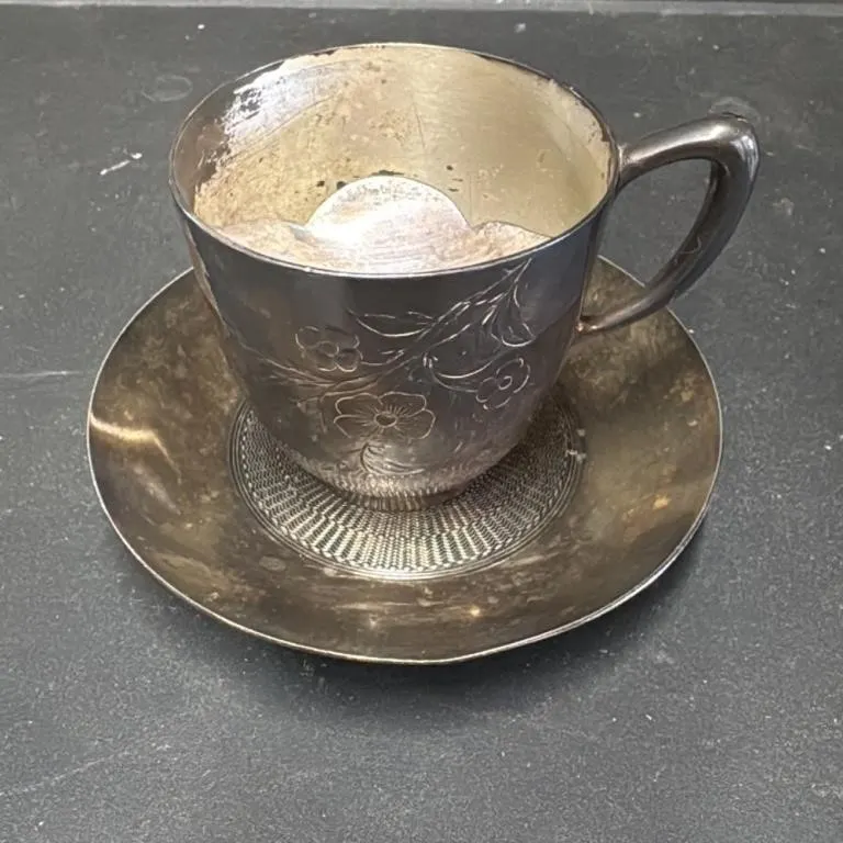 Simpson Hall Miller & Co Quadruple Plate Coffee Cu
