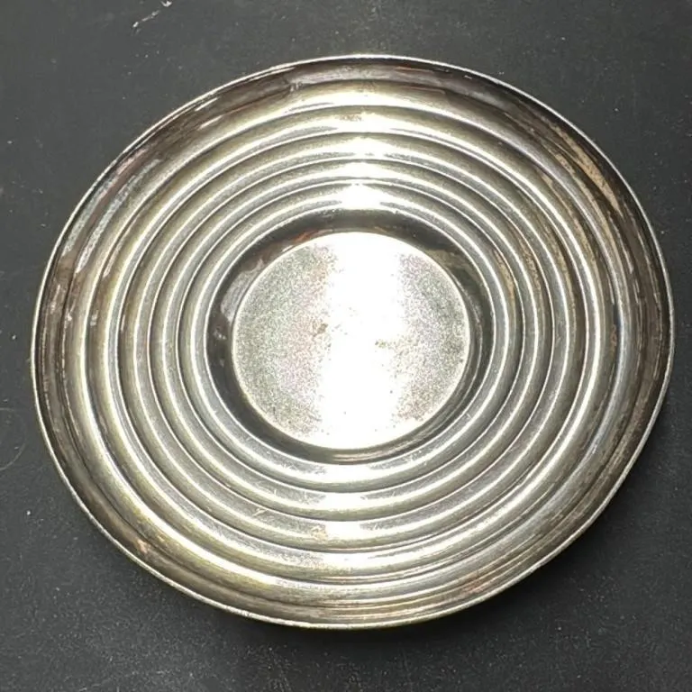 Quadruple Plate Aurora Mfg Co Warranted Saucer Dis