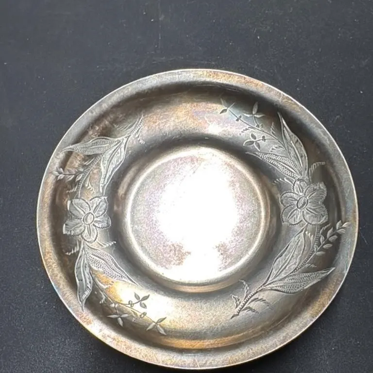 Vintage Barbour Silver Co. Quadruple Plate Bowl wi