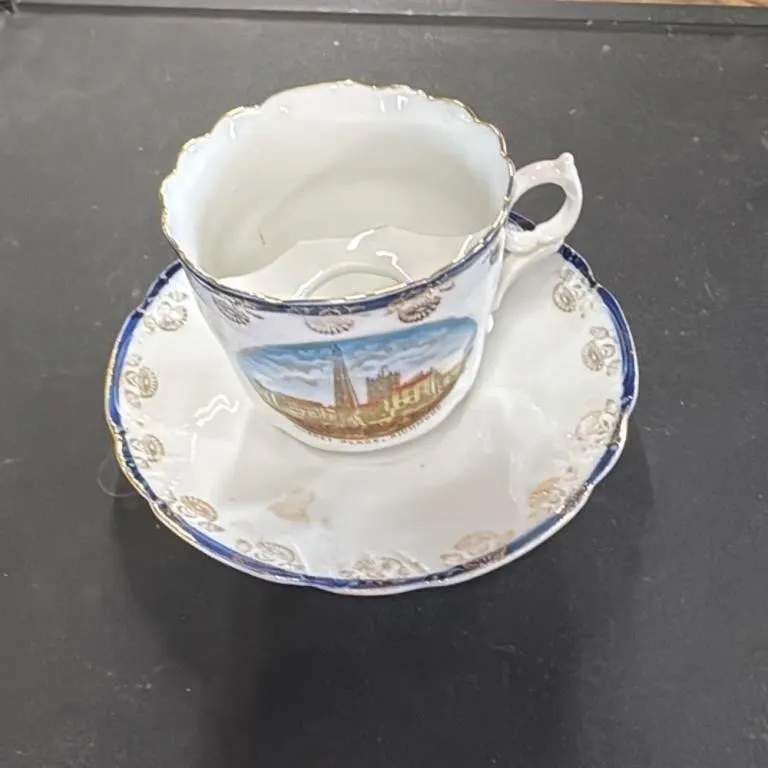Vintage Teacup and Saucer Set Market Place Richmon