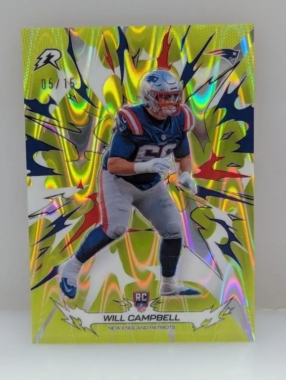 2025 Topps Resurgence Campbell Lime Green Wave /15