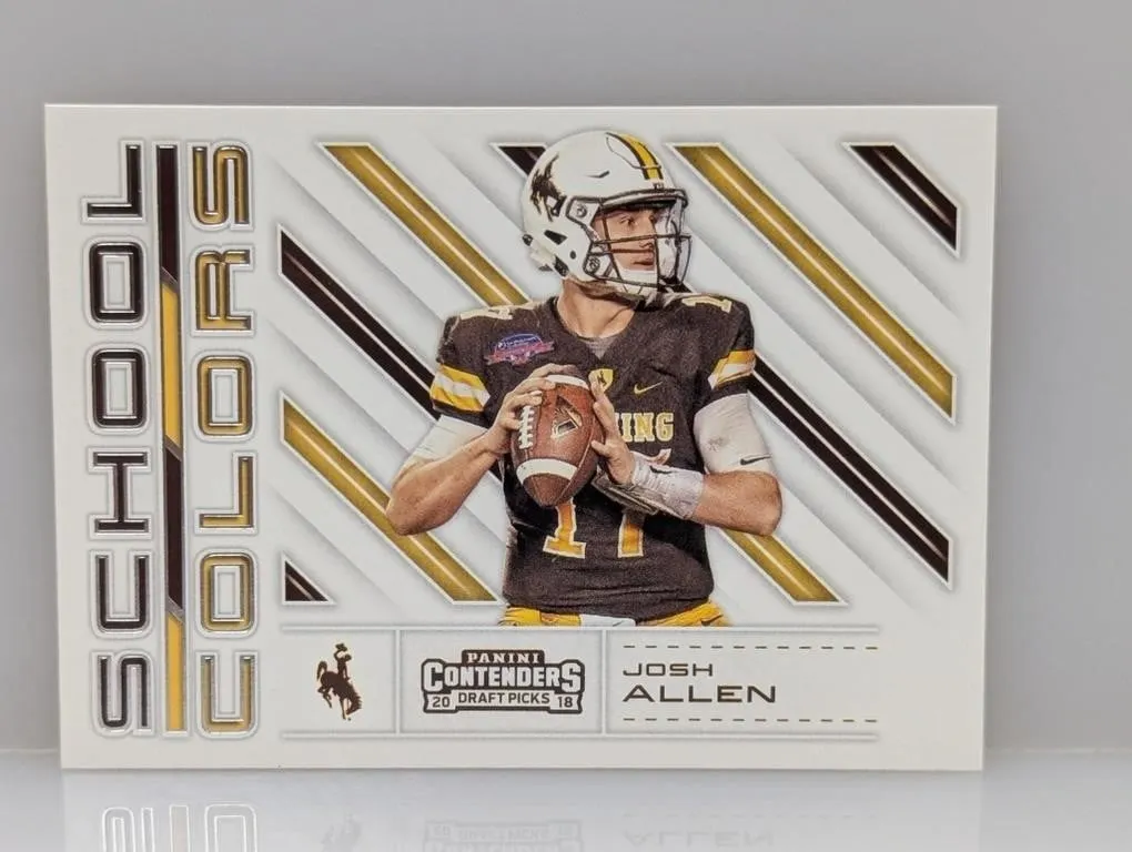 2018 Contenders DP School Colors Josh Allen RC #3