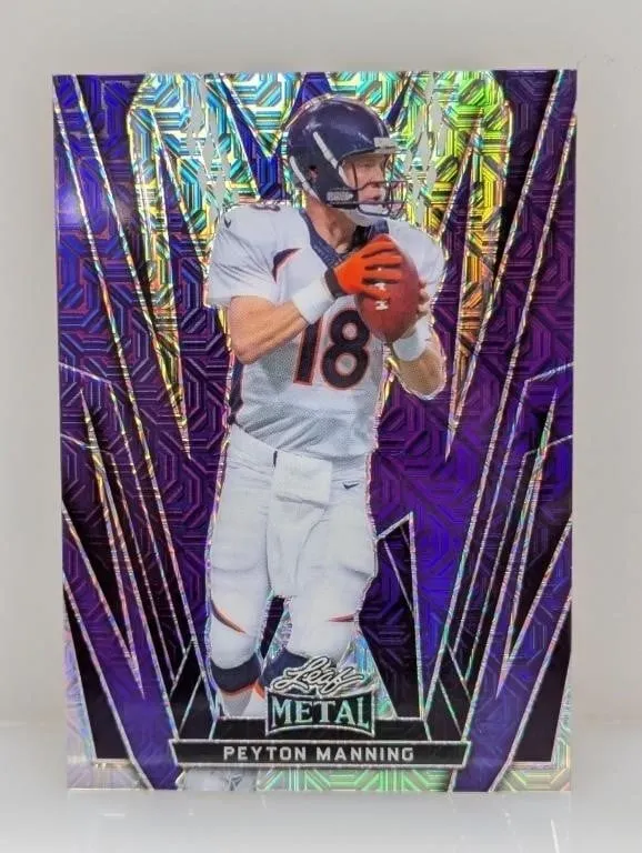 2024 Leaf Metal Purple Ice Peyton Manning #83 I