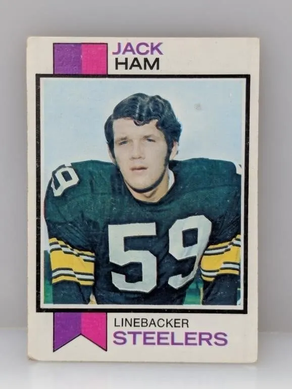1973 Topps Football Jack Ham RC #115 S/C/I