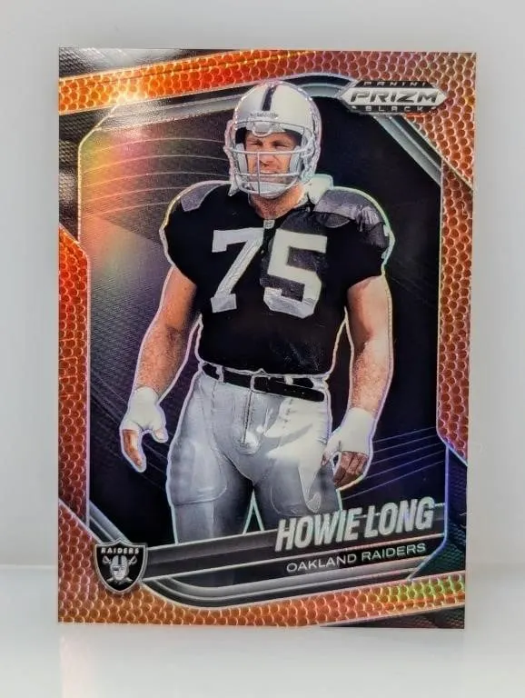 2025 Prizm Black Football Sp Howie Long