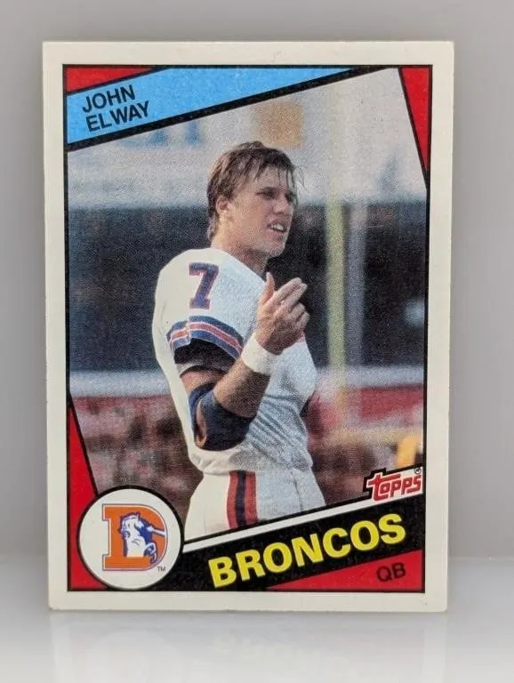 1984 Topps Football John Elway RC #63