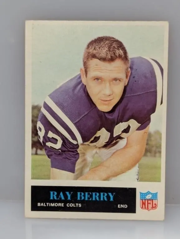 1965 Philadelphia Ray Berry #2 Back
