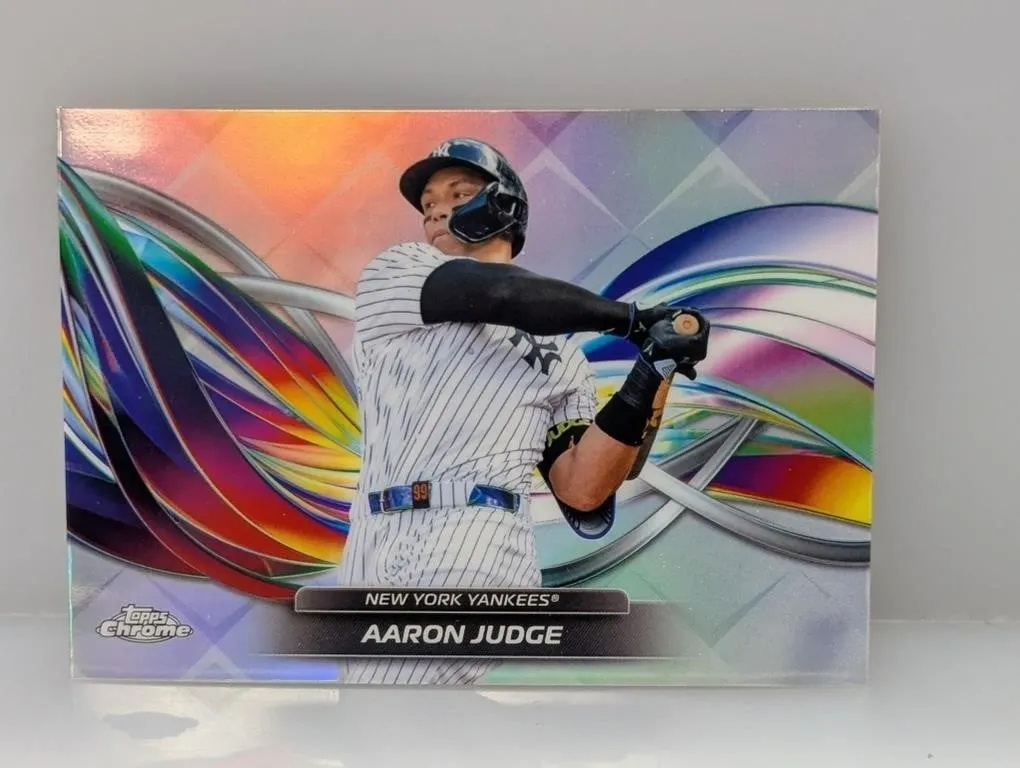 2026 Topps Chrome #HX-2 Aaron Judge Helix SSP