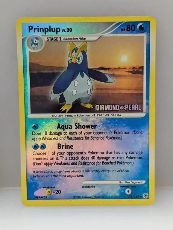 Pok�mon 2007 Prinplup 58 Promo Holo S/I