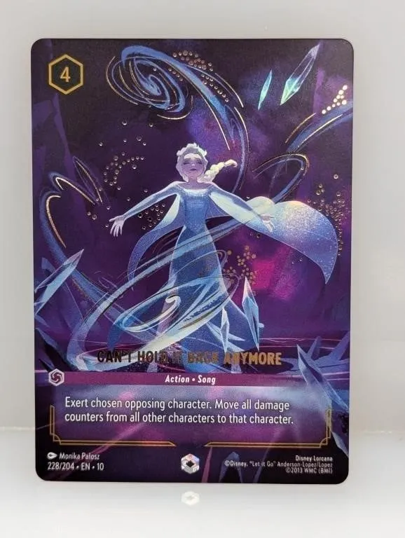 Lorcana Enchanted Can�t Hold It Back Anymore