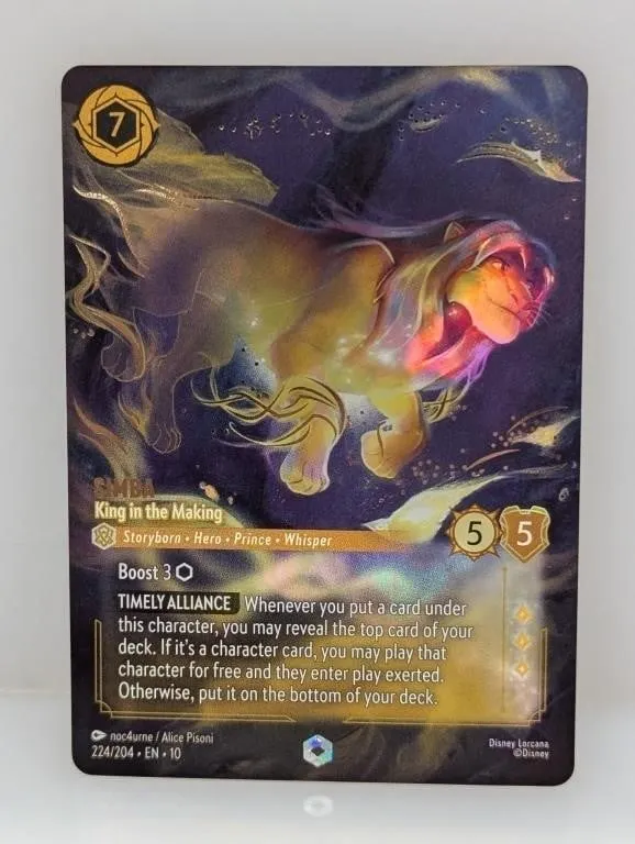 Lorcana Enchanted Simba