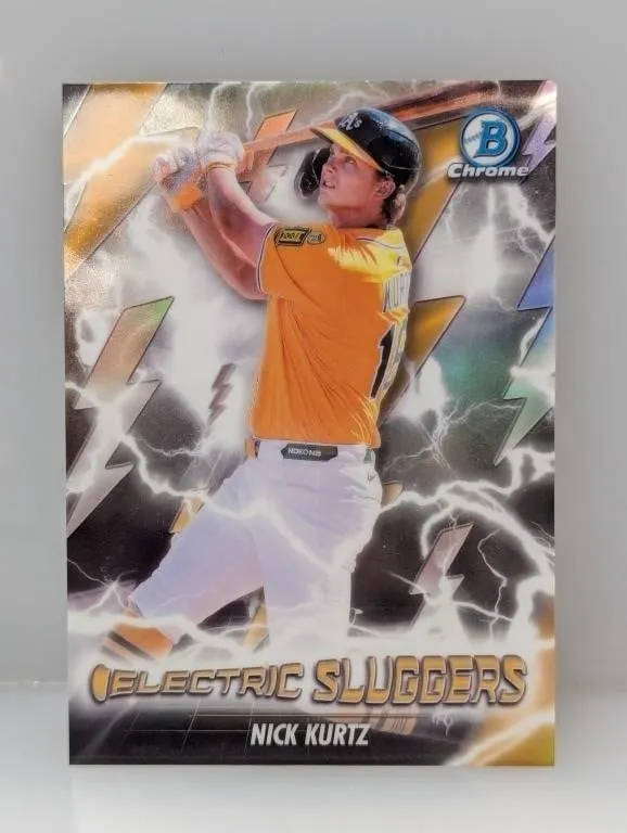 2026 Bowman Chrome Nick Kurtz Sluggers #22