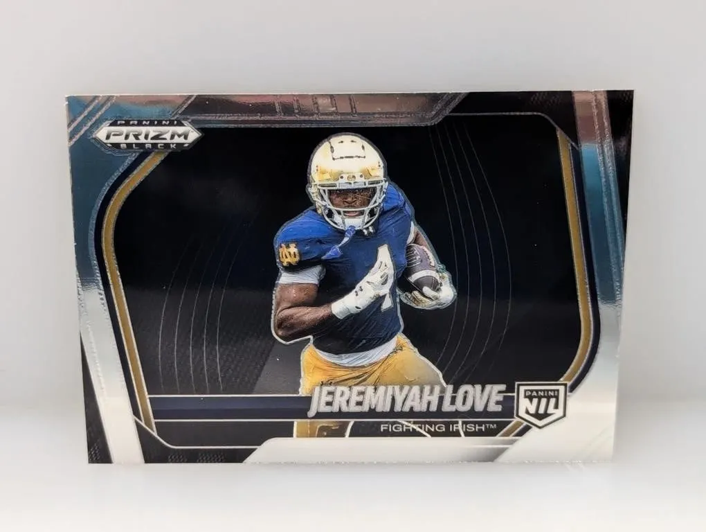 2025 Prizm Black Jeremiyah Love #189