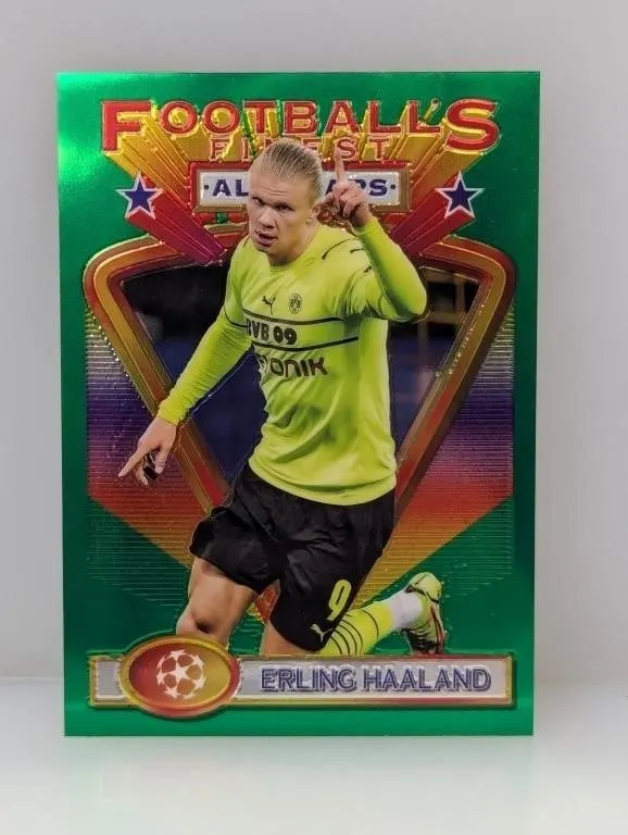 2022 Topps Finest Erling Haaland #9