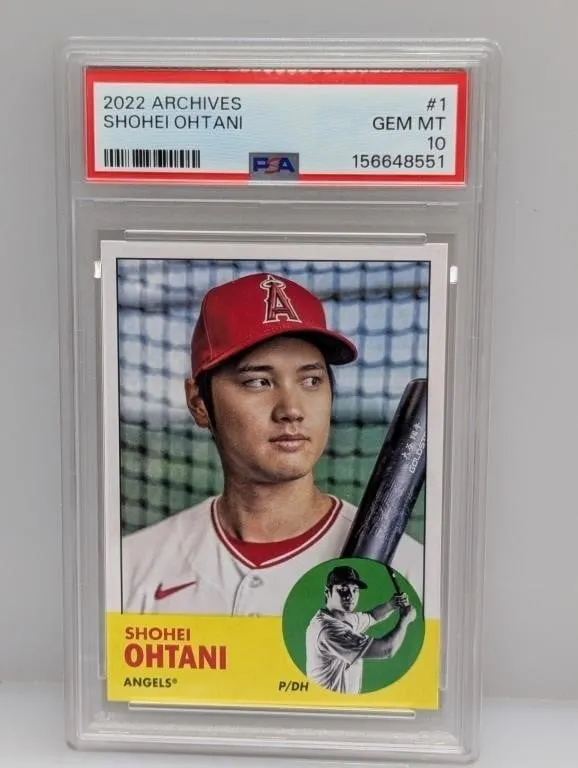 2022 Topps Archives Shohei Ohtani PSA 10