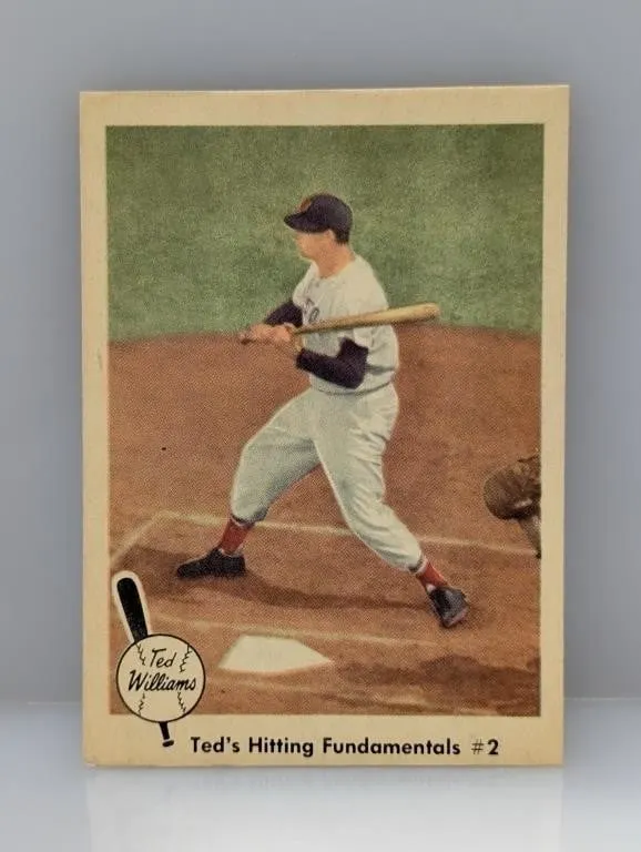 1959 Fleer Ted Williams "Hitting� 72 Corners
