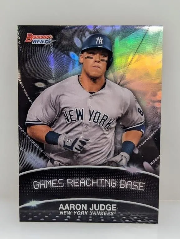 2016 Bowman Best Aaron Judge "Reaching Base"