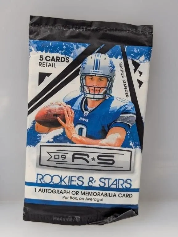 2009 R&S Pack Possible Matthew Stafford RC