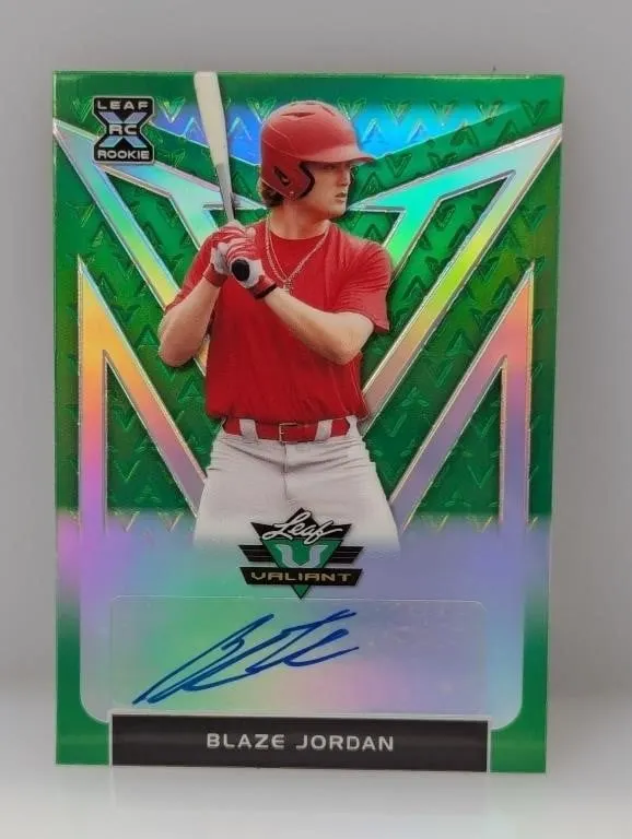 2020 Leaf Blaze Jordan Autograph SP 24/99