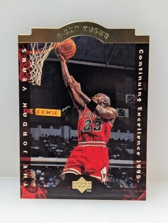 1996-97 Upper Deck A Cut Above Michael Jordan #C10