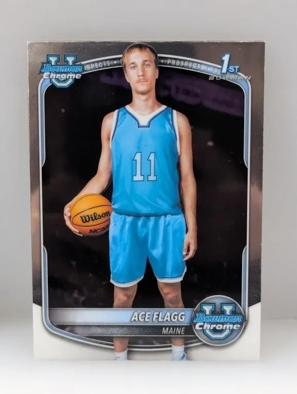 2025-26 Bowman Chrome Prospects Ace Flagg #BCP-91