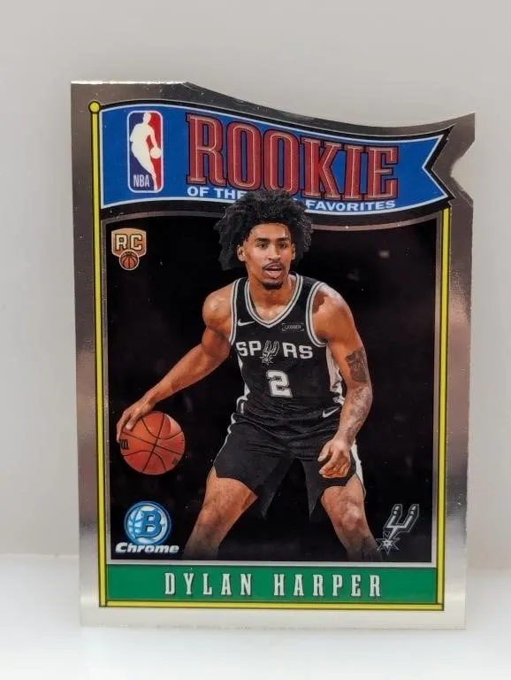 2025 Bowman Chrome Dylan Harper RC Die Cut ROY