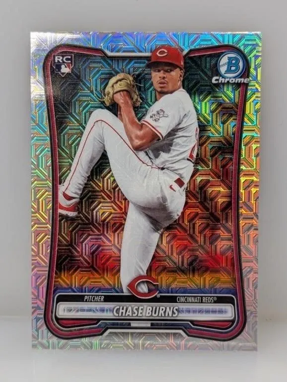 2026 Bowman Chrome Chase Burns RC MOJO REF
